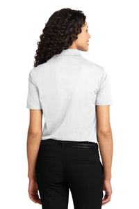 Port Authority Women's Dry Zone Ottoman Polo - White Back