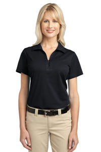 Port Authority Women's Tech Pique Polo - Black