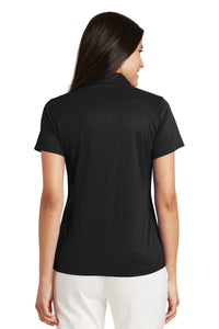 Port Authority Women's Performance Fine Jacquard Polo - Black Back