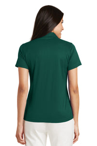 Port Authority Women's Performance Fine Jacquard Polo - Green Glen Back