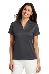Port Authority Women's Performance Fine Jacquard Polo - Grey Smoke