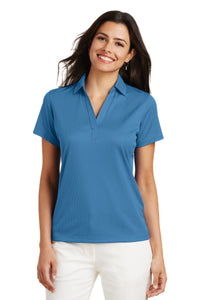 Port Authority Women's Performance Fine Jacquard Polo - Ocean Blue