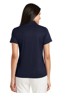 Port Authority Women's Performance Fine Jacquard Polo - True Navy Back