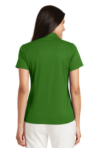 Port Authority Women's Performance Fine Jacquard Polo - Vine Green Back