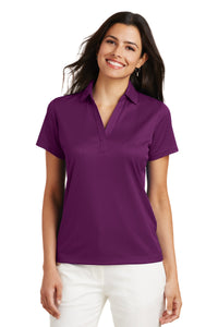 Port Authority Women's Performance Fine Jacquard Polo - Violet Purple