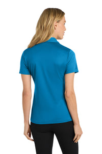 Port Authority Women's Silk Touch Performance Polo - Brilliant Blue Back