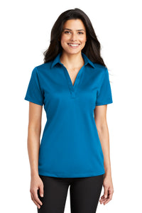 Port Authority Women's Silk Touch Performance Polo - Brilliant Blue