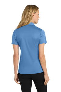 Port Authority Women's Silk Touch Performance Polo - Carolina Blue Back
