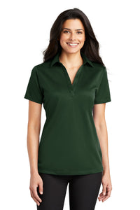Port Authority Women's Silk Touch Performance Polo - Dark Green