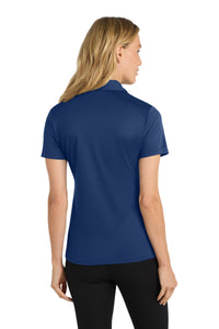 Port Authority Women's Silk Touch Performance Polo - Royal Back