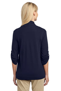 Port Authority Women's Concept Shrug - Dress Blue Navy Back