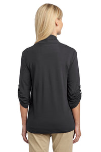 Port Authority Women's Concept Shrug - Grey Smoke Back