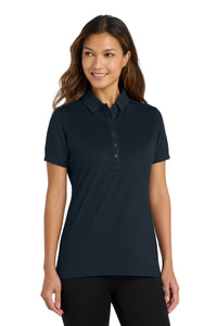 Port Authority Women's Stretch Pique Polo - Dress Blue Navy