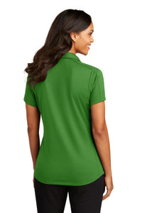 Port Authority Women's Diamond Jacquard Polo - Vine Green Back