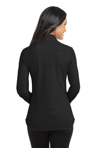Port Authority Women's Dimension Knit Dress Shirt - Black Back