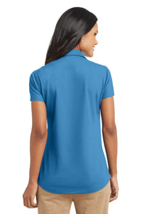 Port Authority Women's Dry Zone Grid Polo - Celadon Blue Back