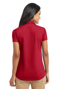 Port Authority Women's Dry Zone Grid Polo - Engine Red Back