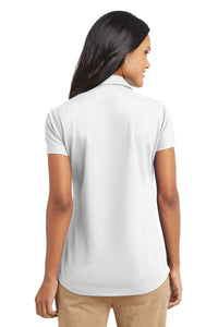 Port Authority Women's Dry Zone Grid Polo - White Back