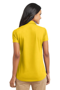 Port Authority Women's Dry Zone Grid Polo - Yellow Back