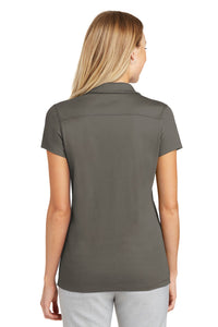 Port Authority Women's Rapid Dry Mesh Polo - Grey Smoke Back