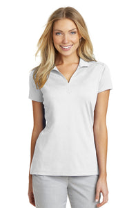 Port Authority Women's Rapid Dry Mesh Polo - White