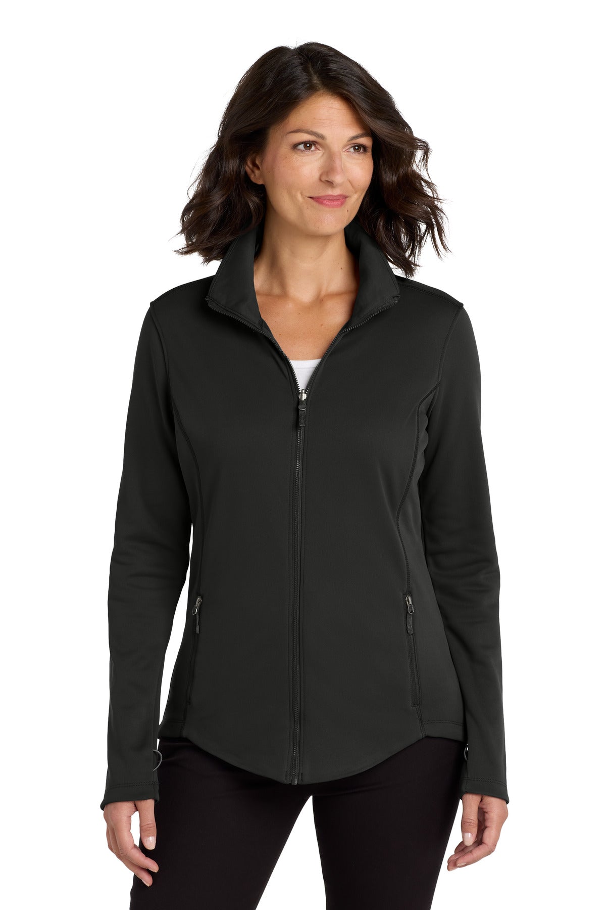 Port Authority  Women's Collective Smooth Fleece Jacket - Deep Black