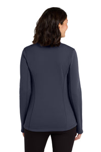 Port Authority  Women's Collective Smooth Fleece Jacket - River Blue Navy Back