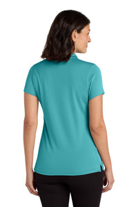 Port Authority Women's Dry Zone UV Micro-Mesh Polo - Aquamarine Back