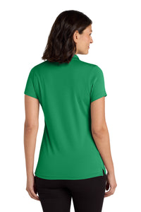 Port Authority Women's Dry Zone UV Micro-Mesh Polo - Bright Kelly Green Back