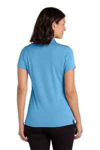Port Authority Women's Dry Zone UV Micro-Mesh Polo - Carolina Blue Back