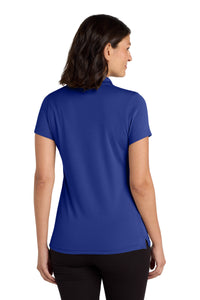 Port Authority Women's Dry Zone UV Micro-Mesh Polo - True Royal Back