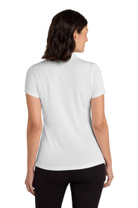 Port Authority Women's Dry Zone UV Micro-Mesh Polo - White Back