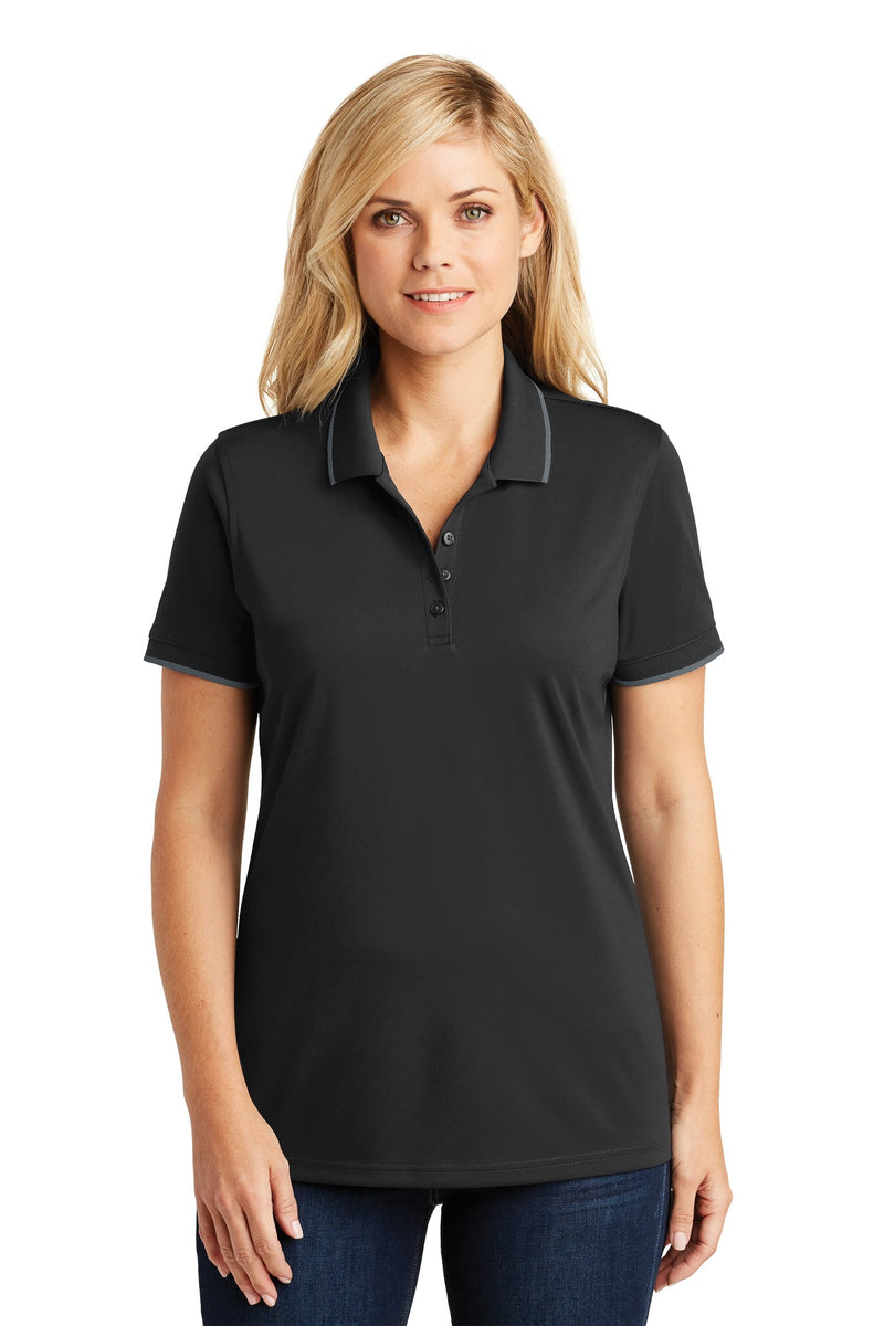 Port Authority Women's Dry Zone UV Micro-Mesh Tipped Polo