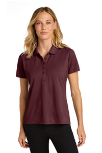 Port Authority Women's Wearever Performance Pique Polo LK240 - Burgundy