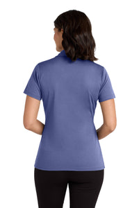 Port Authority  Women's Heathered Silk Touch  Performance Polo - Royal Heather Back