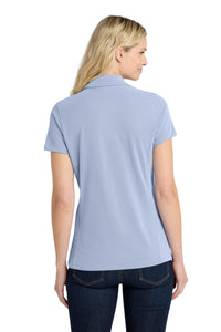 Port Authority  Women's Poly Oxford Pique Polo - True Royal Back