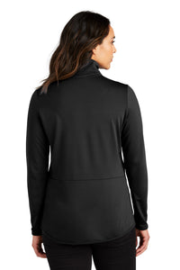 Port Authority Women's Accord Stretch Fleece Full-Zip LK595 - Black Back