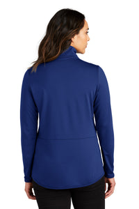 Port Authority Women's Accord Stretch Fleece Full-Zip LK595 - Royal Back