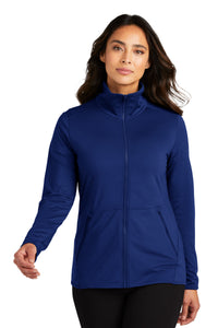Port Authority Women's Accord Stretch Fleece Full-Zip LK595 - Royal