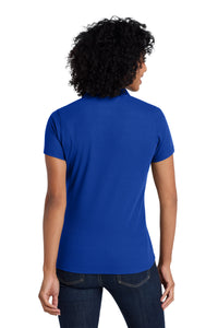 Port Authority  Women's EZPerformance  Pique Polo - True Royal Back