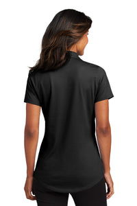 Port Authority Women's City Stretch Polo LK683 - Black Back