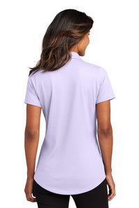 Port Authority Women's City Stretch Polo LK683 - Bright Lavender Back