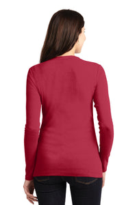 Port Authority Women's Concept Stretch Button-Front Cardigan - Rich Red Back
