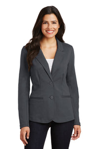 Port Authority Women's Knit Blazer - Battleship Grey