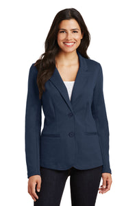 Port Authority Women's Knit Blazer - Deep Navy