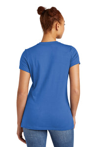 New Era  Ladies Heritage Blend Crew Tee - Royal Back