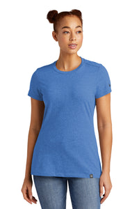 New Era  Ladies Heritage Blend Crew Tee - Royal Heather
