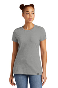 New Era  Ladies Heritage Blend Crew Tee - Shadow Grey Heather