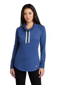 New Era  Women's Sueded Cotton Blend Cowl Tee LNEA123 - Royal Heather