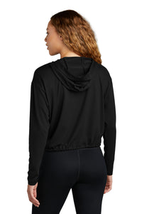 New Era Women's Power Long Sleeve Hoodie LNEA229 - Black Back